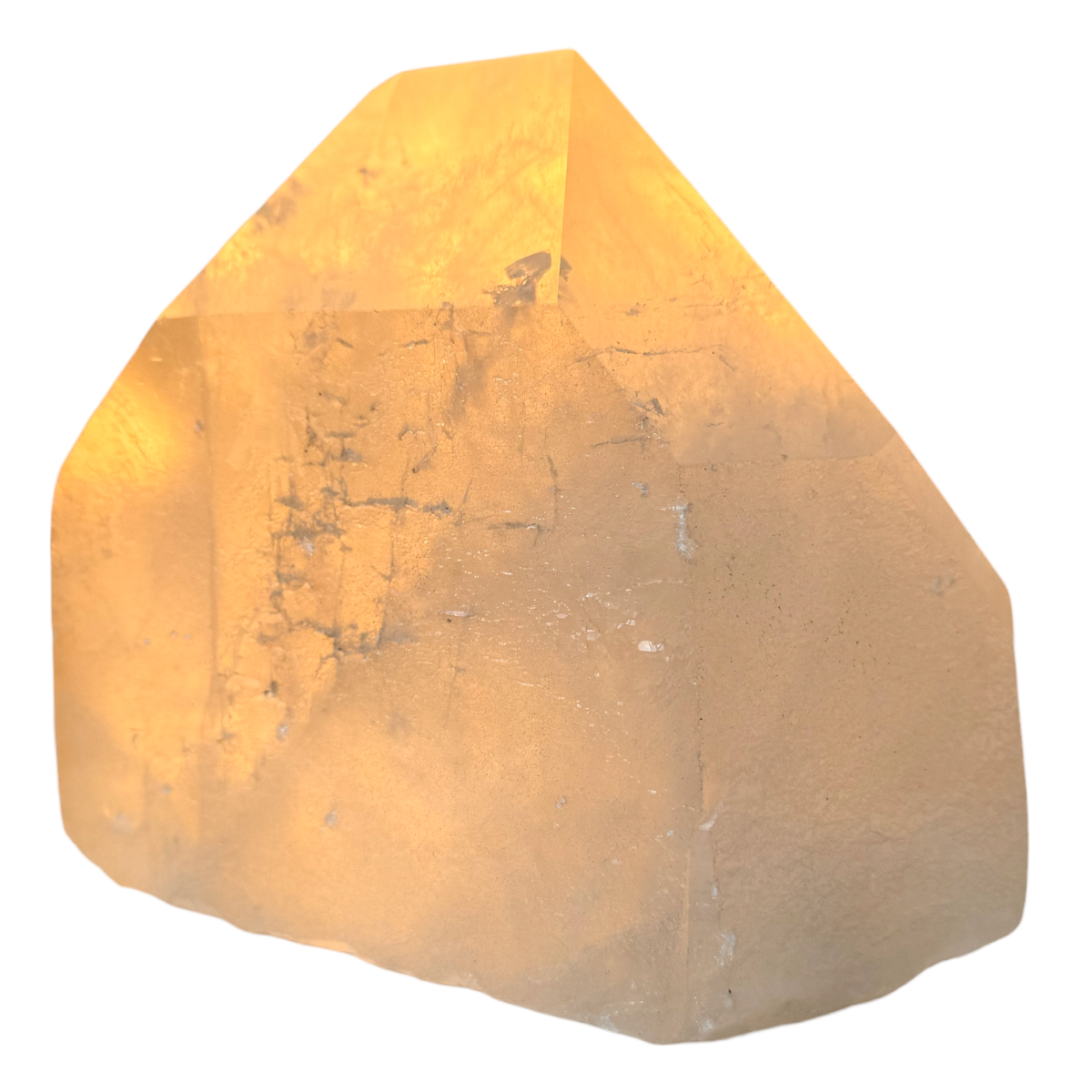 XXL Bergkristall Naturspitze I Cluster I Edelstein I Heilstein I 5,1 kg I 20x12x18cm I Unikat-Masterpiece 1682 I Sammlerstück I Museumsstück I Brasilien