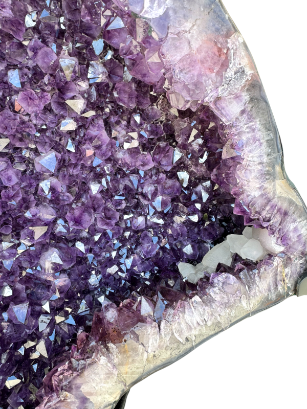 XXXL Amethyst Schmetterling auf Metallständer I 136 KG I 180x115x17cm I AAA-Qualität I Exklusiver Blickfang & repräsentative Dekoration I Museumsstück I Unikat-Masterpiece 1679 I Sammlerstück I Brasilien