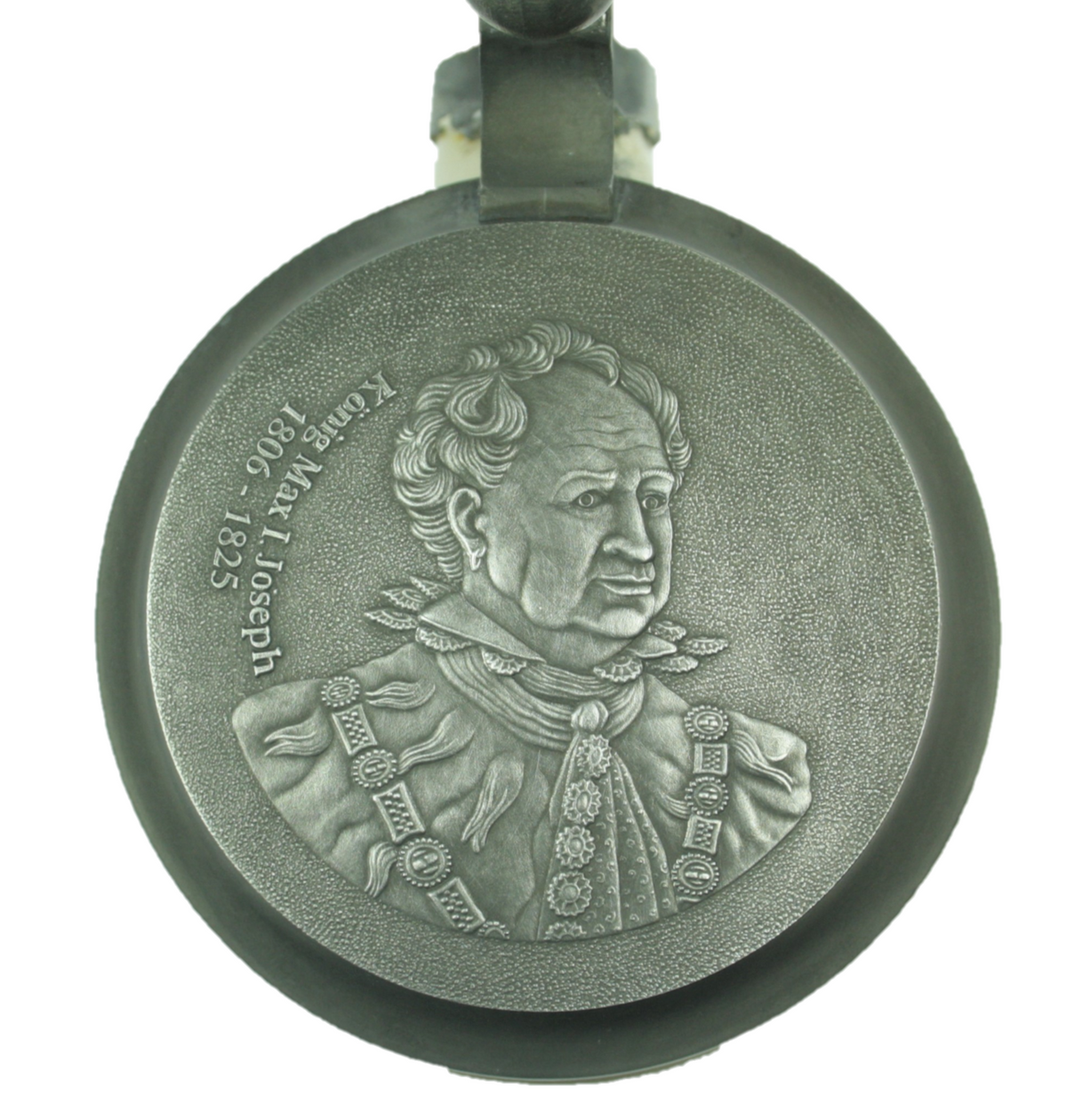 Original Oktoberfestkrug 1998 mit Zinndeckel I Jahreskrug I Zertifikat