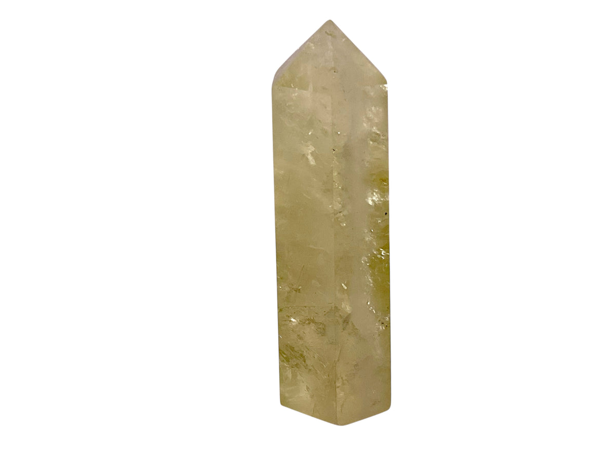 Citrin I Obelisk I 6 cm I ca. 40 gr. I Schutzstein für pure Lebensfreude I Heilstein I Brasilien