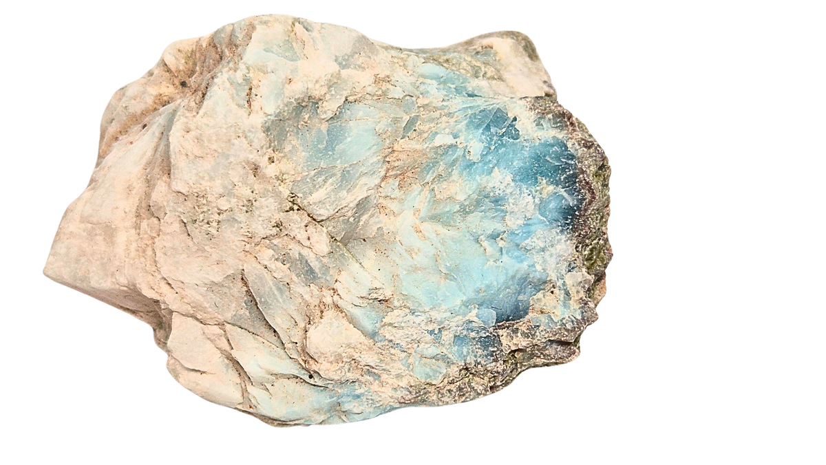 Prächtiger und sehr seltener Larimar Rohstein I Edelstein I 65gr. I 50x40x35mm I Unikat-Masterpiece 1563 I Sammlerstück I AAA-Qualität I Dominikanische Republik