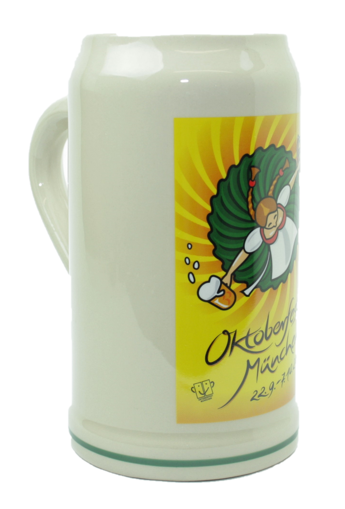 Original Oktoberfestkrug 2007 I Jahrgangskrug I Jahreskrug I Wiesnkrug