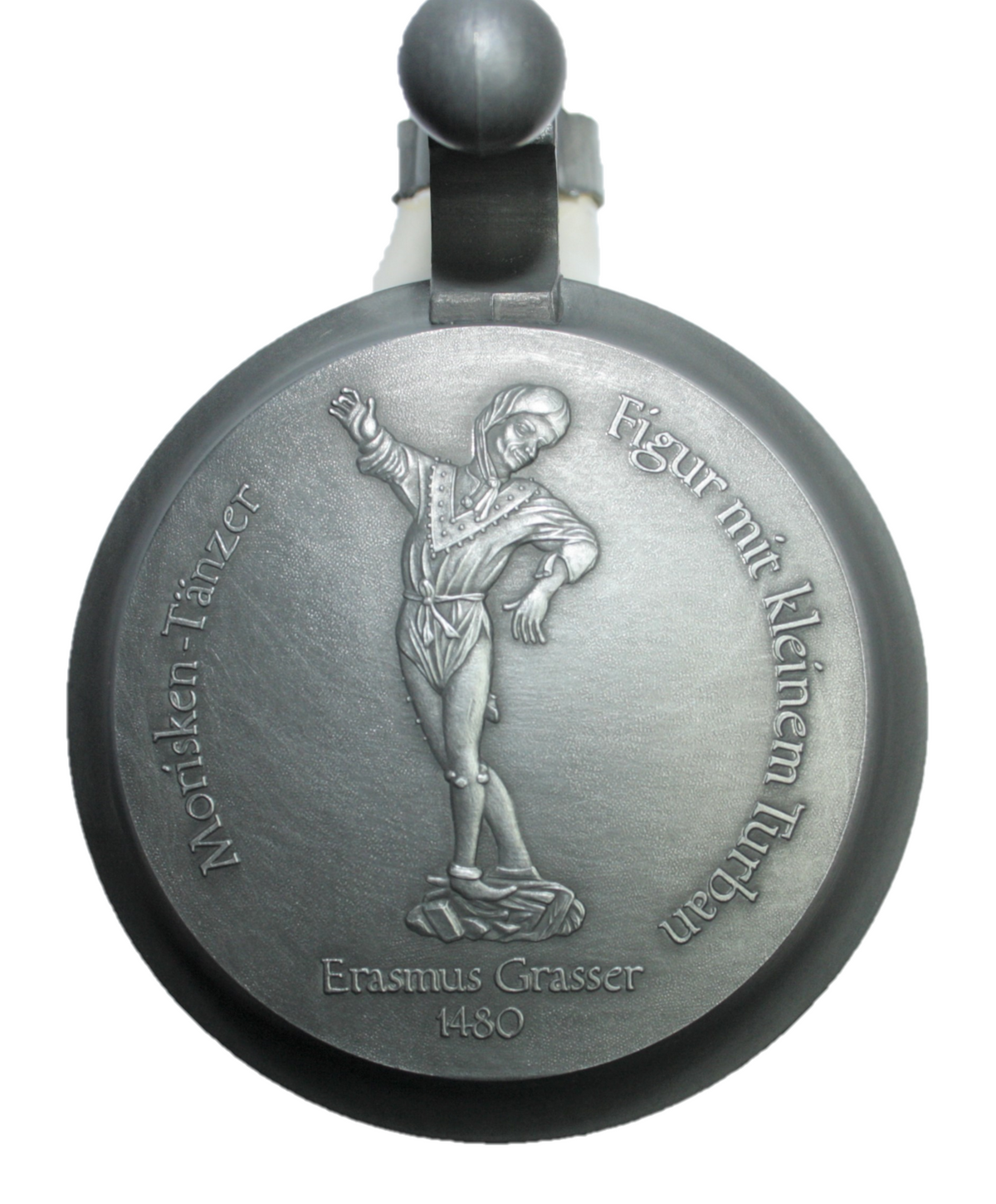 Original Oktoberfestkrug 1996 mit Zinndeckel I Jahreskrug I Zertifikat