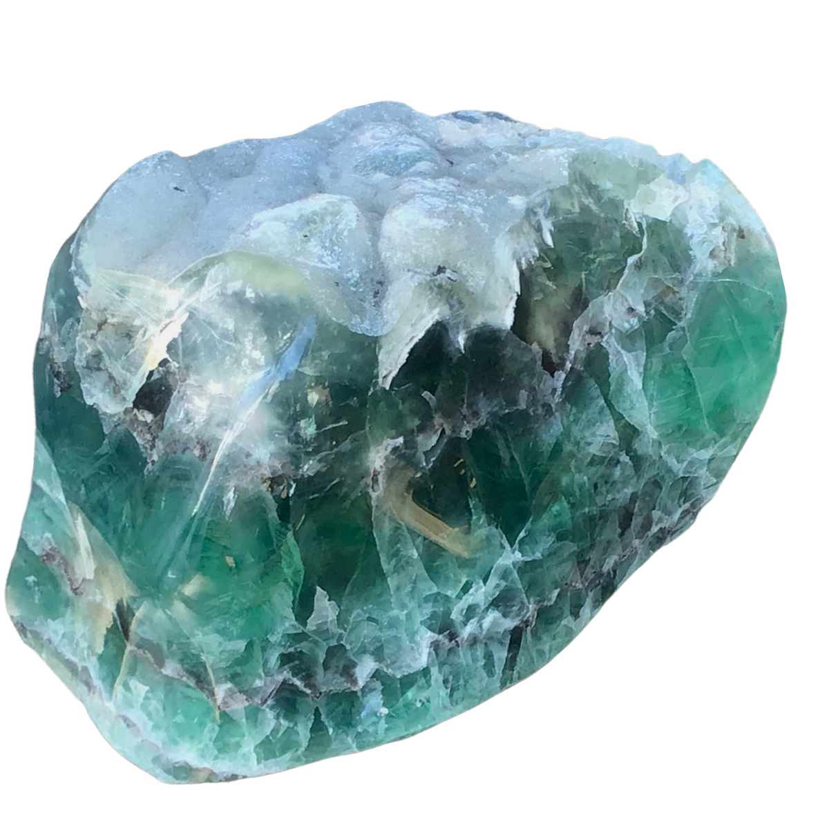 XXXL Grüner Fluorit Brocken aus Mexiko – 40,1 kg – 40 × 23 × 26 cm – Unikat Masterpiece 1213F – Sammlerstück & Museumsstück