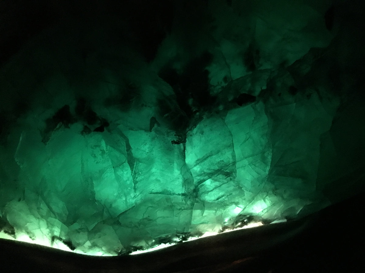 XXXL Grüner Fluorit Brocken aus Mexiko – 40,1 kg – 40 × 23 × 26 cm – Unikat Masterpiece 1213F – Sammlerstück & Museumsstück
