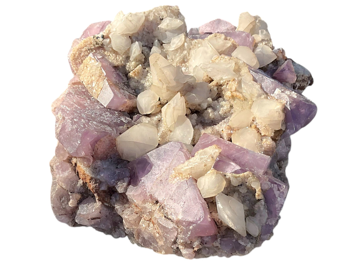 XXL Fluorit-Calcit Kristall I 6,75 kg I 23x21x12cm I Sammlerstück I Museumsstück I Edelstein I Unikat-Masterpiece S3024 I England-Boltsburn Mine
