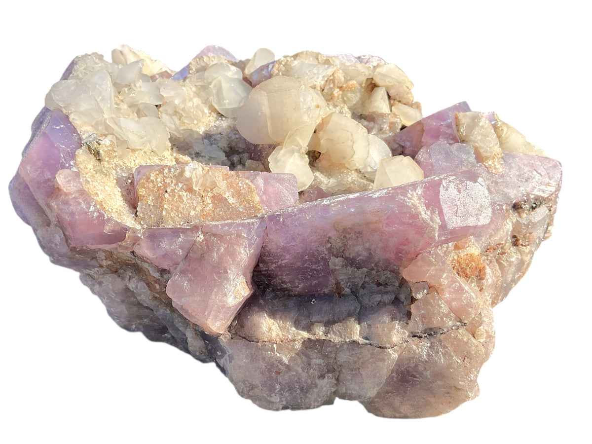 XXL Fluorit-Calcit Kristall I 6,75 kg I 23x21x12cm I Sammlerstück I Museumsstück I Edelstein I Unikat-Masterpiece S3024 I England-Boltsburn Mine