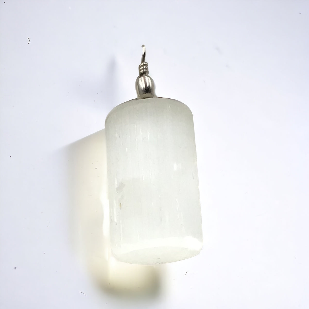 Steinfixx®  Selenit Anhänger Healing Point | ca 30x20x20 mm | Top Qualität | Ihren Lichtbringer immer dabei