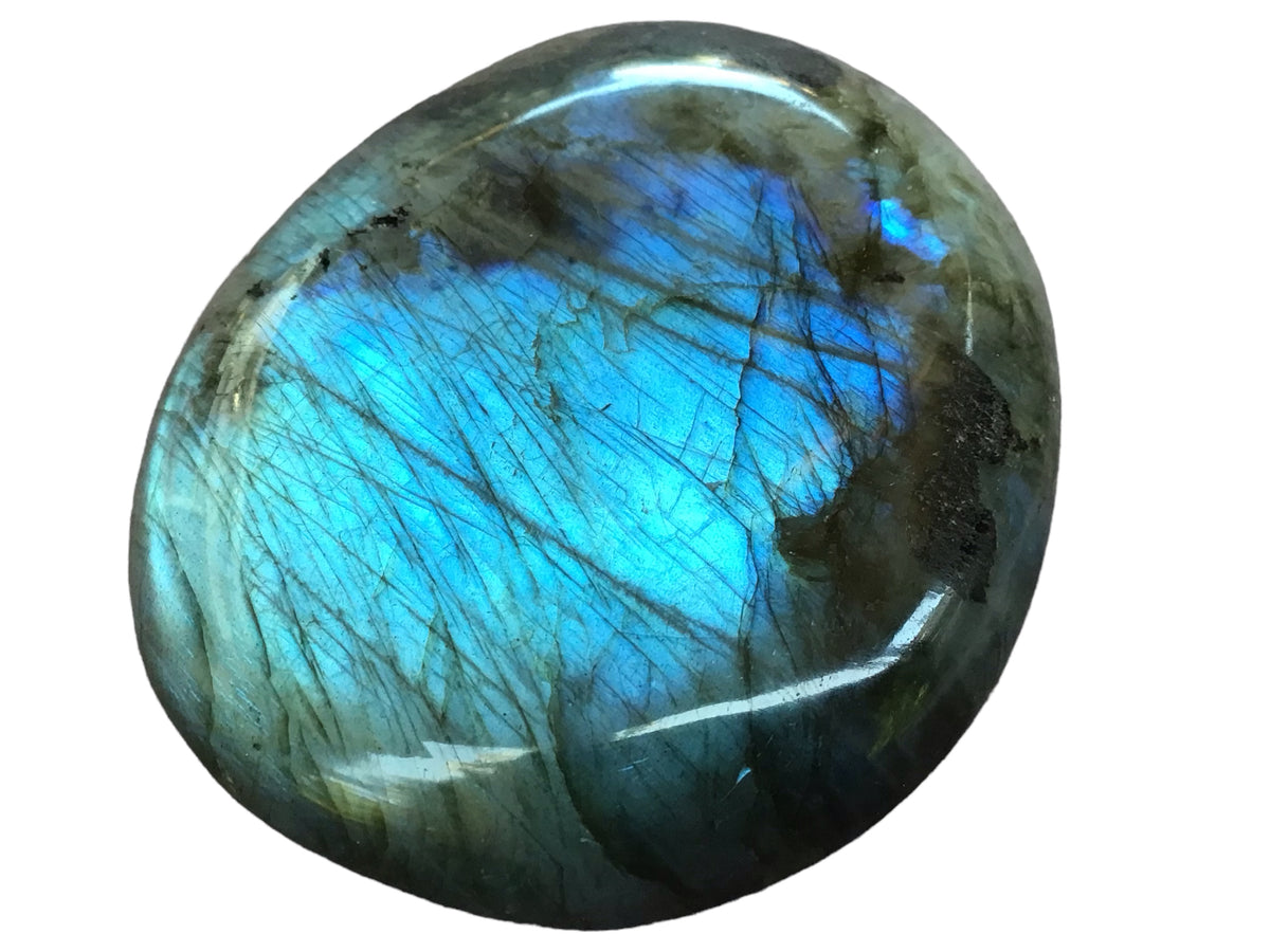 Exclusiver XL Labradorit Palmstein I Edelstein I 120–200 Gramm I Madagaskar Sale