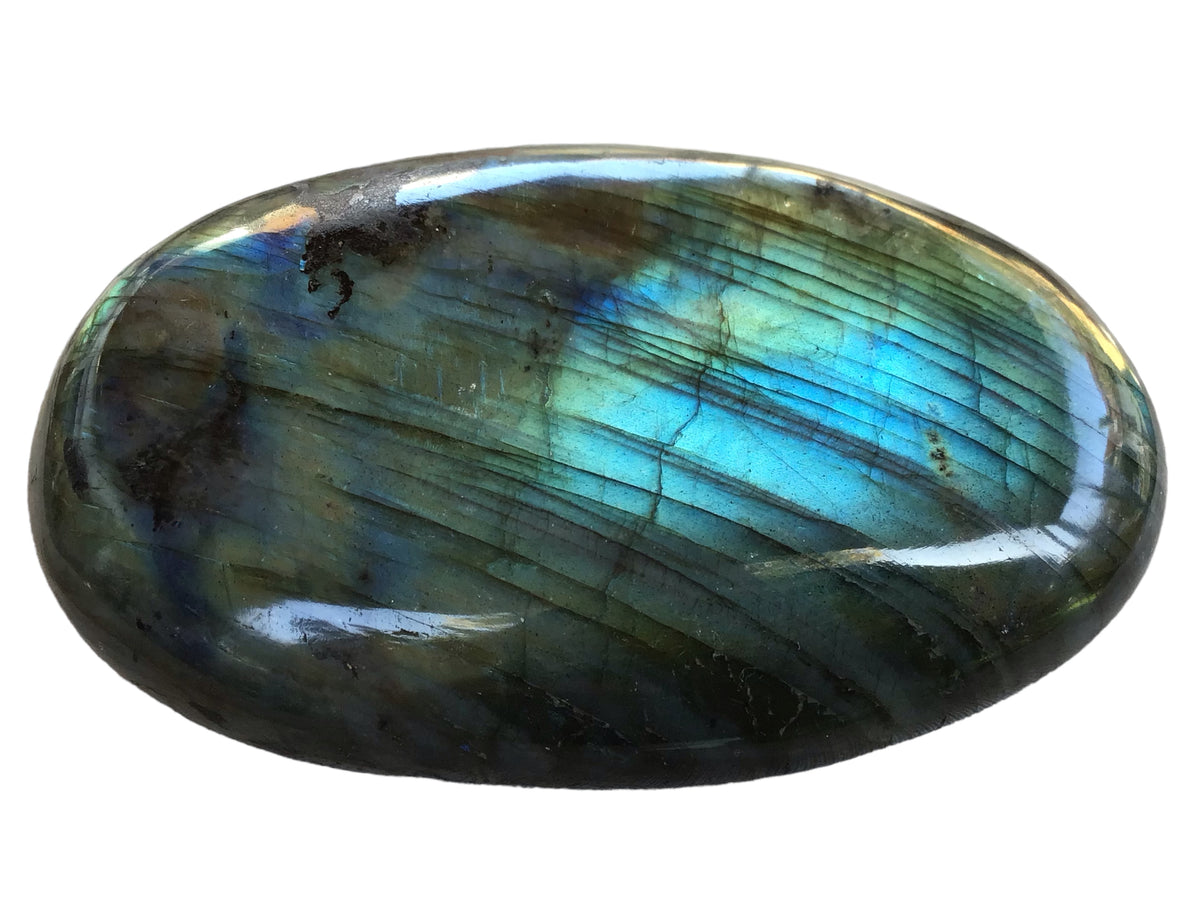 Exclusiver XL Labradorit Palmstein I Edelstein I 120–200 Gramm I Madagaskar Sale