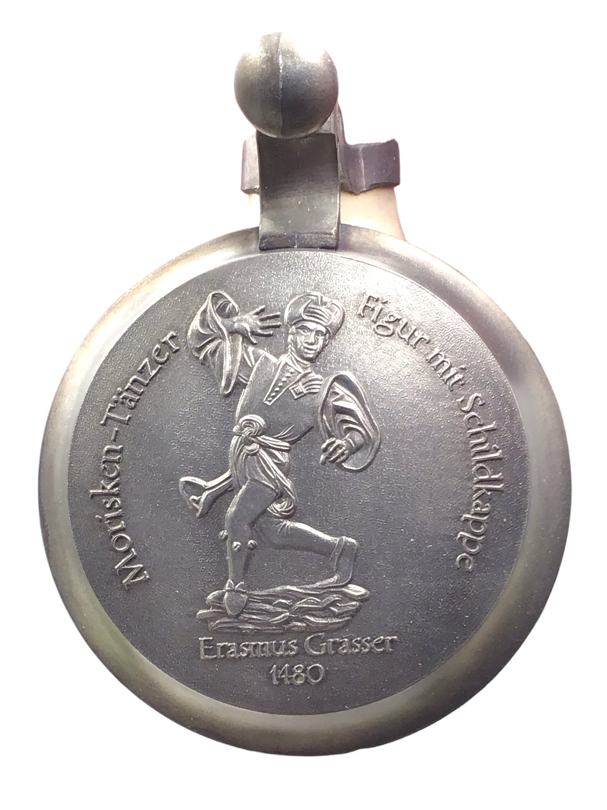 Original Oktoberfestkrug 1991 mit Zinndeckel I Jahreskrug I Zertifikat