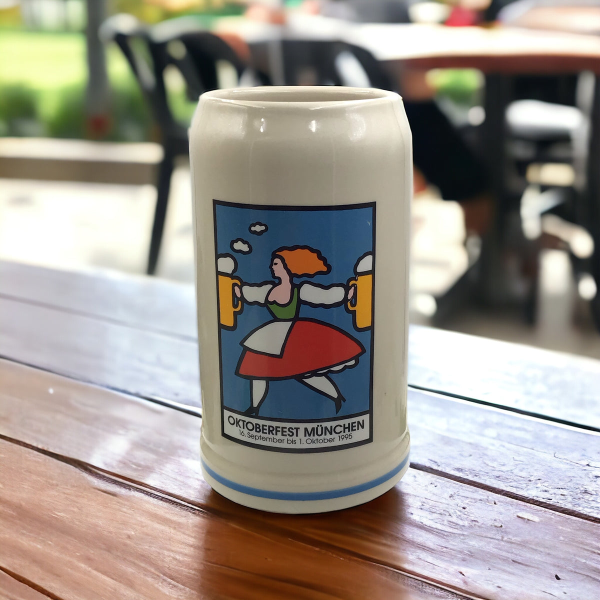 Original Oktoberfestkrug 1995 I Jahrgangskrug I Jahreskrug I Wiesnkrug