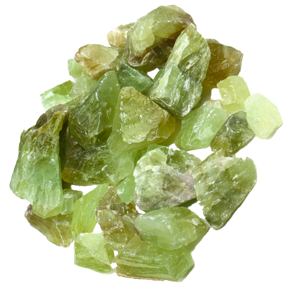 Grüner Calcit I Smaragdcalcit Heilsteine I Rohsteine I Wassersteine I Chips I Mexiko