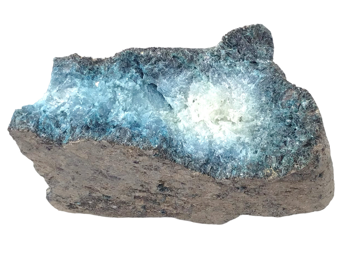 Steinfixx® Blue Ice Rohstein versch. Größen I neu entdecktes Mineral I Indonesien I Bogor West Java