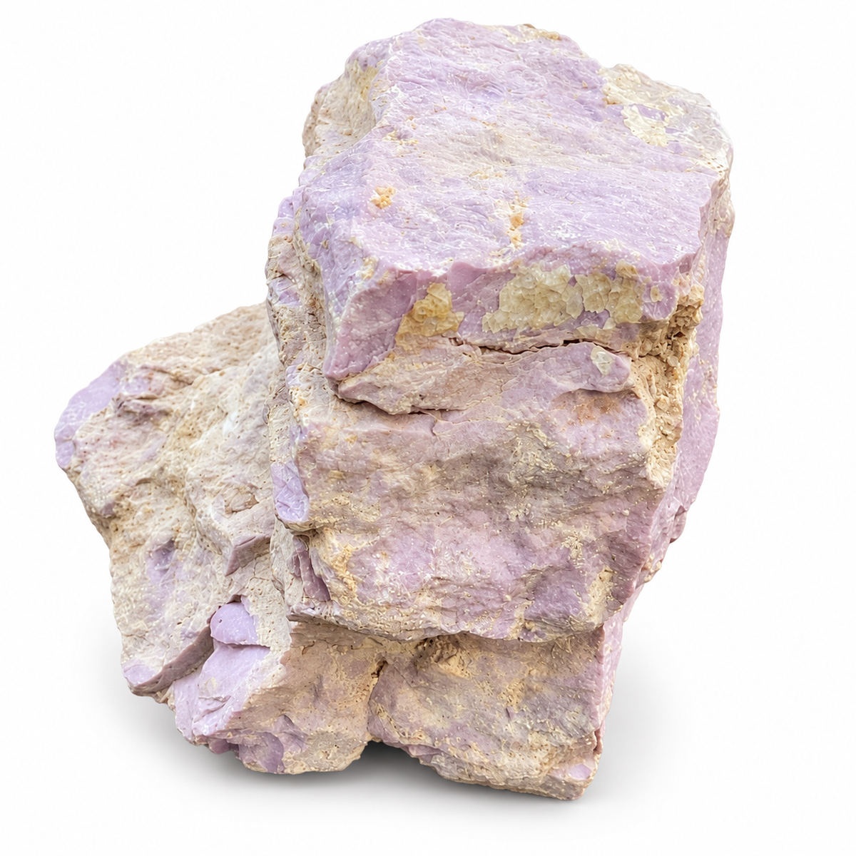 Phosphosiderit Rohstein AAA-Qualität aus Peru – Unbehandelter Eisenphosphat mit Edelsteingutachten – 1.553 g – 14 x 10 x 9 cm – Mineralien Sammlerstück – Unikat Masterpiece 1695