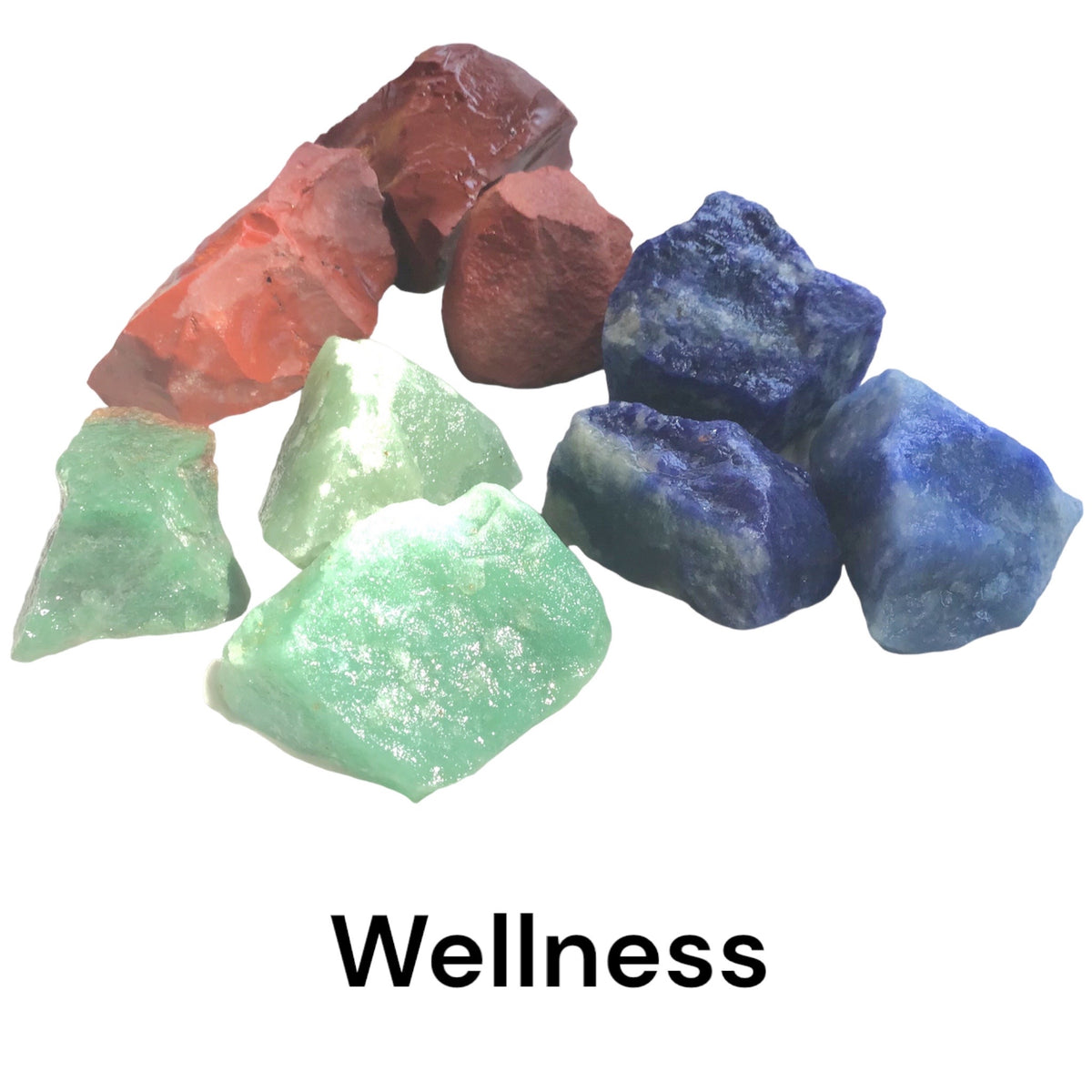 Premium Edelstein-Quellwasser-Set "Wellness" | Rohsteine zur Energetisierung von Trinkwasser | 21 Seiten Anleitung |Heilsteine | Wasserbelebung