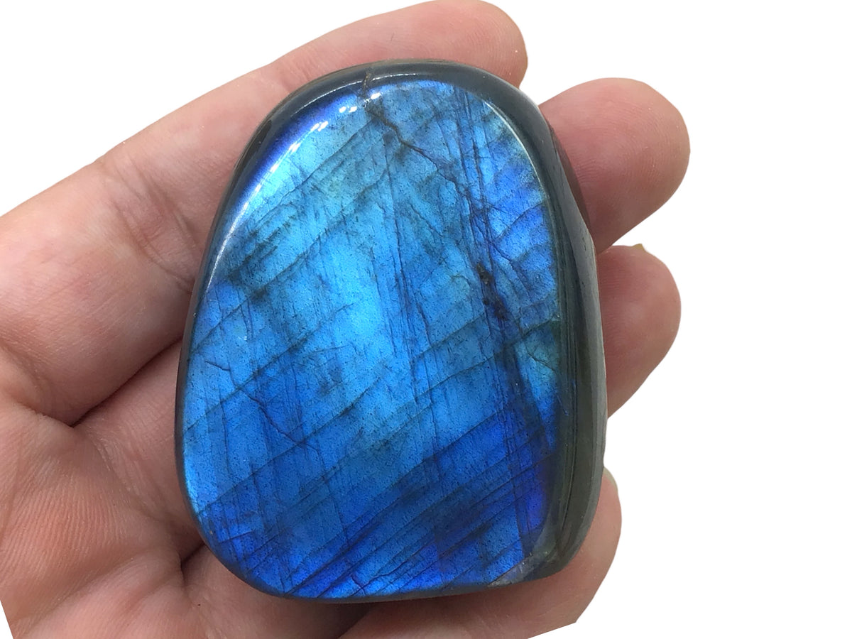 Edle blaue Labradorit Freeform | je nach Variante 3 bis 14 cm | 40 bis 1700 Gramm I TOP 1-A Qualität I Madagaskar