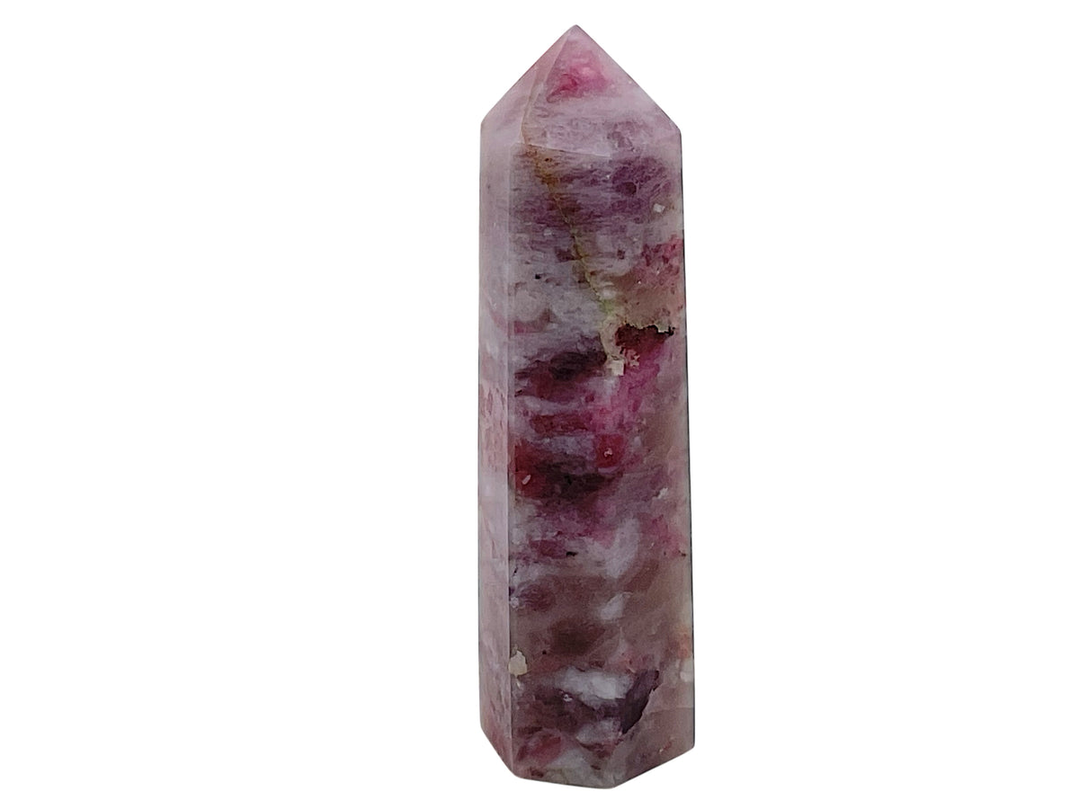 Kirschblütenachat I Obelisk I Sakura-Achat I 6 cm I ca. 40 gr. I Heilstein I Herzchakra I Madagaskar