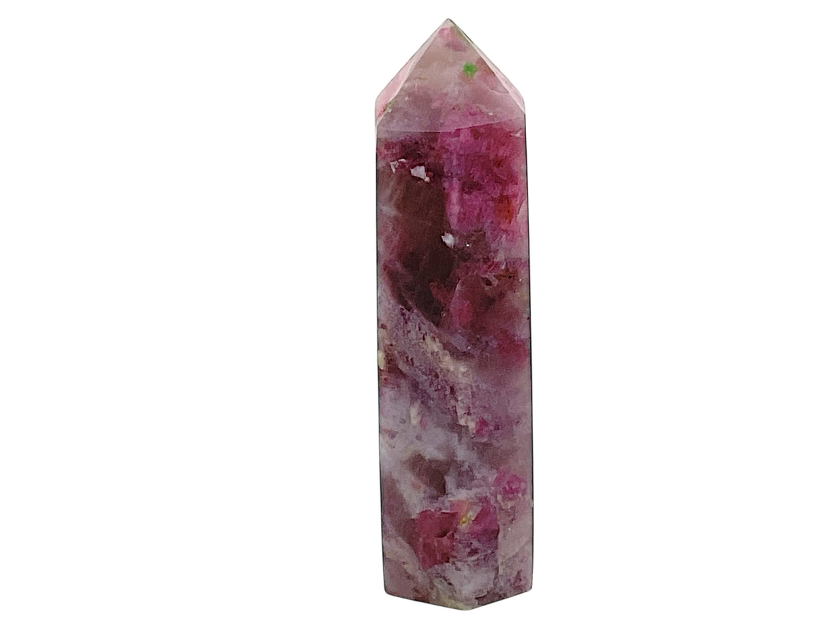Kirschblütenachat I Obelisk I Sakura-Achat I 6 cm I ca. 40 gr. I Heilstein I Herzchakra I Madagaskar
