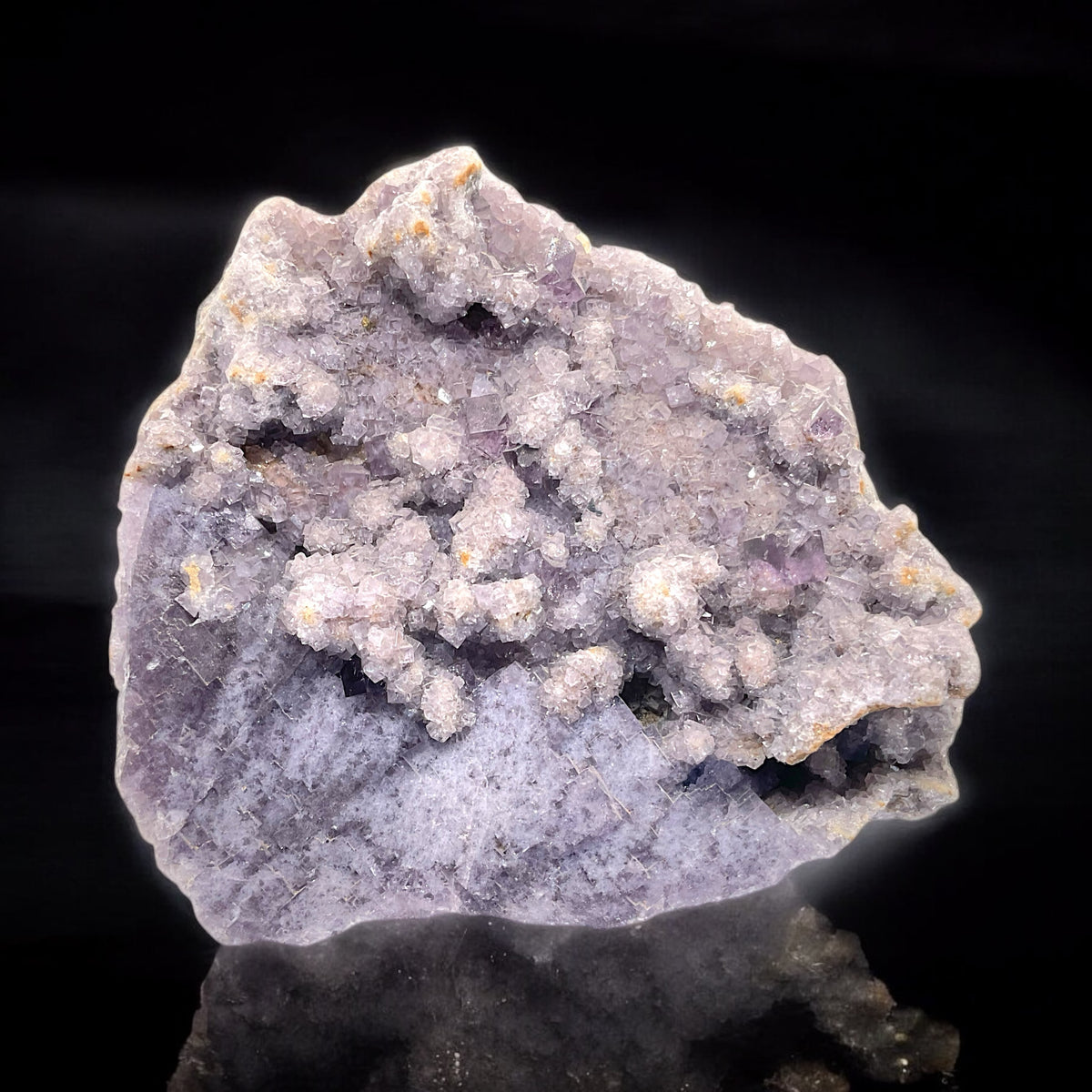 Fluorit Kupferkies Quarz I 555gr. I 9x9x9cm I Sammlerstück I Unikat-Masterpiece S3008 I Marokko