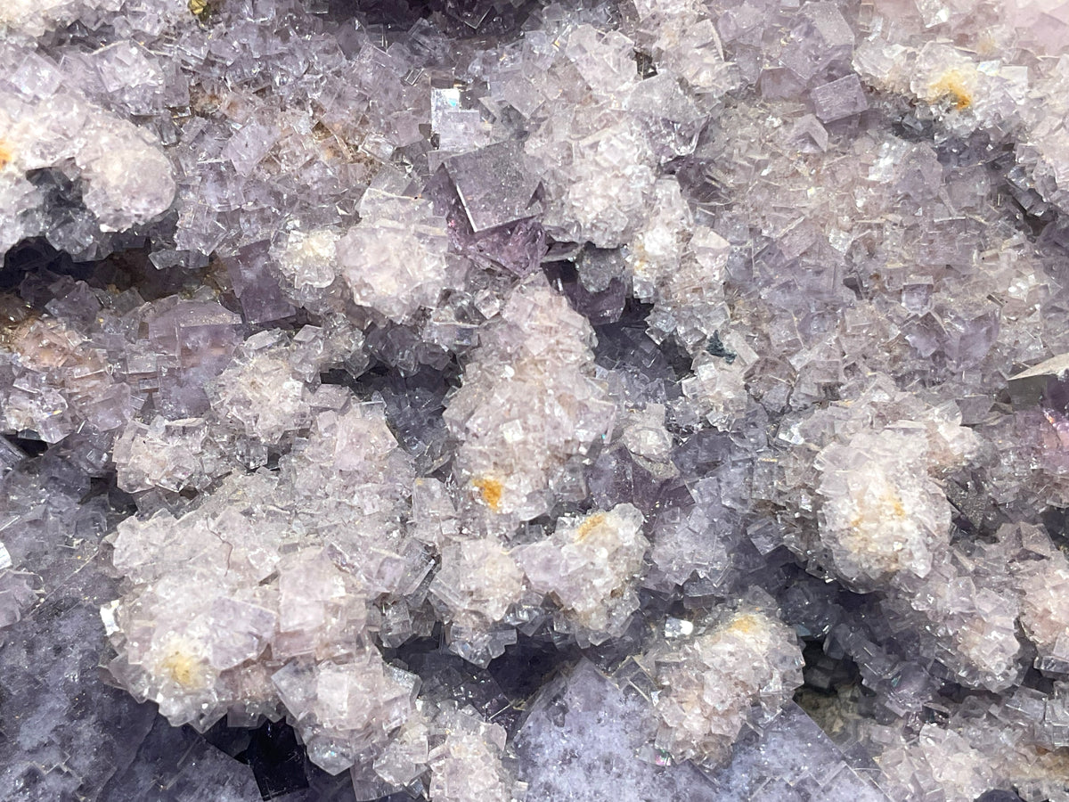 Fluorit Kupferkies Quarz I 555gr. I 9x9x9cm I Sammlerstück I Unikat-Masterpiece S3008 I Marokko