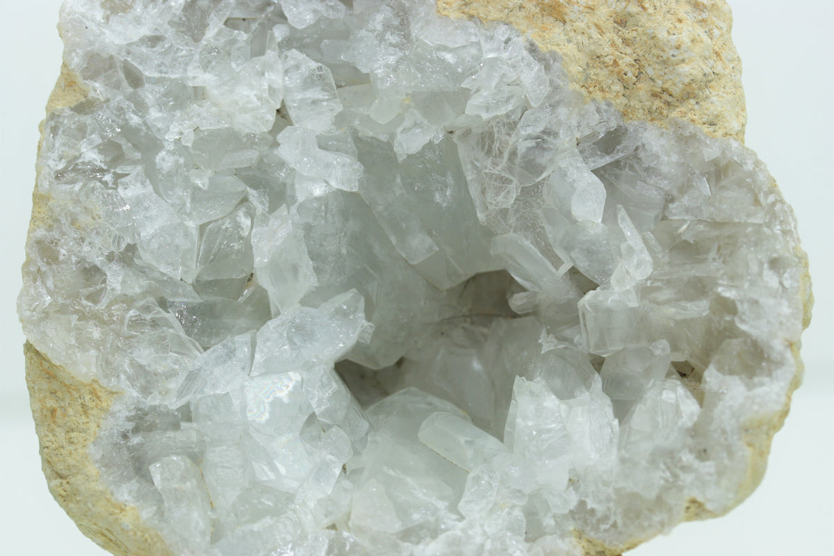 Quarz-Minigeoden zum Aufbrechen aus Marokko – 20 Stück, 1–2 cm – AAA-Qualität – Glücksgeoden mit weißen Kristallen
