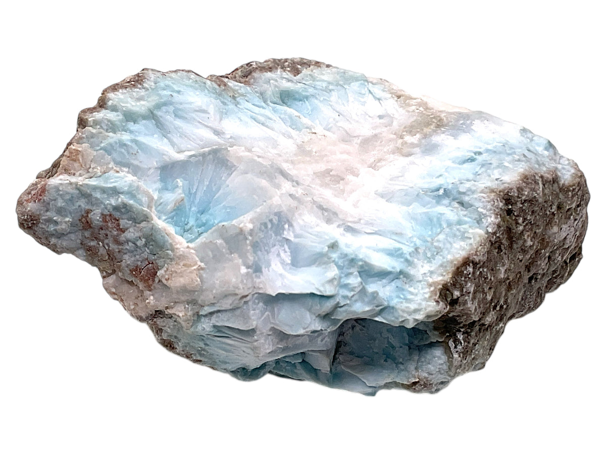 Prächtiger und sehr seltener Larimar Rohstein I Unikat-Masterpiece 1626 I Sammlerstück I 80x70x40mm I 192gr. I Dominikanische Republik