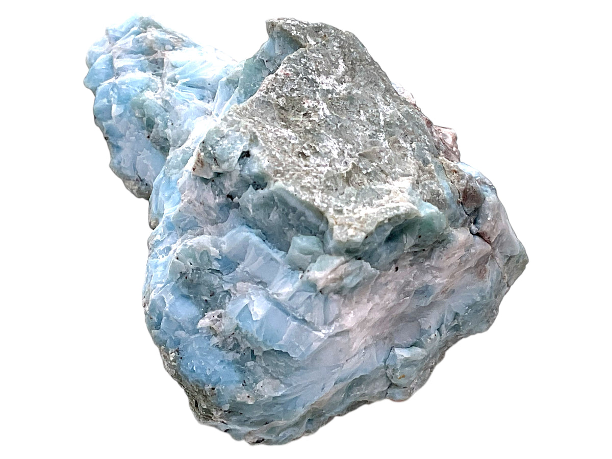 Prächtiger und sehr seltener Larimar Rohstein I  Unikat-Masterpiece 1564 I Sammlerstück I  70x55x50mm I 172gr. I Dominikanische Republik