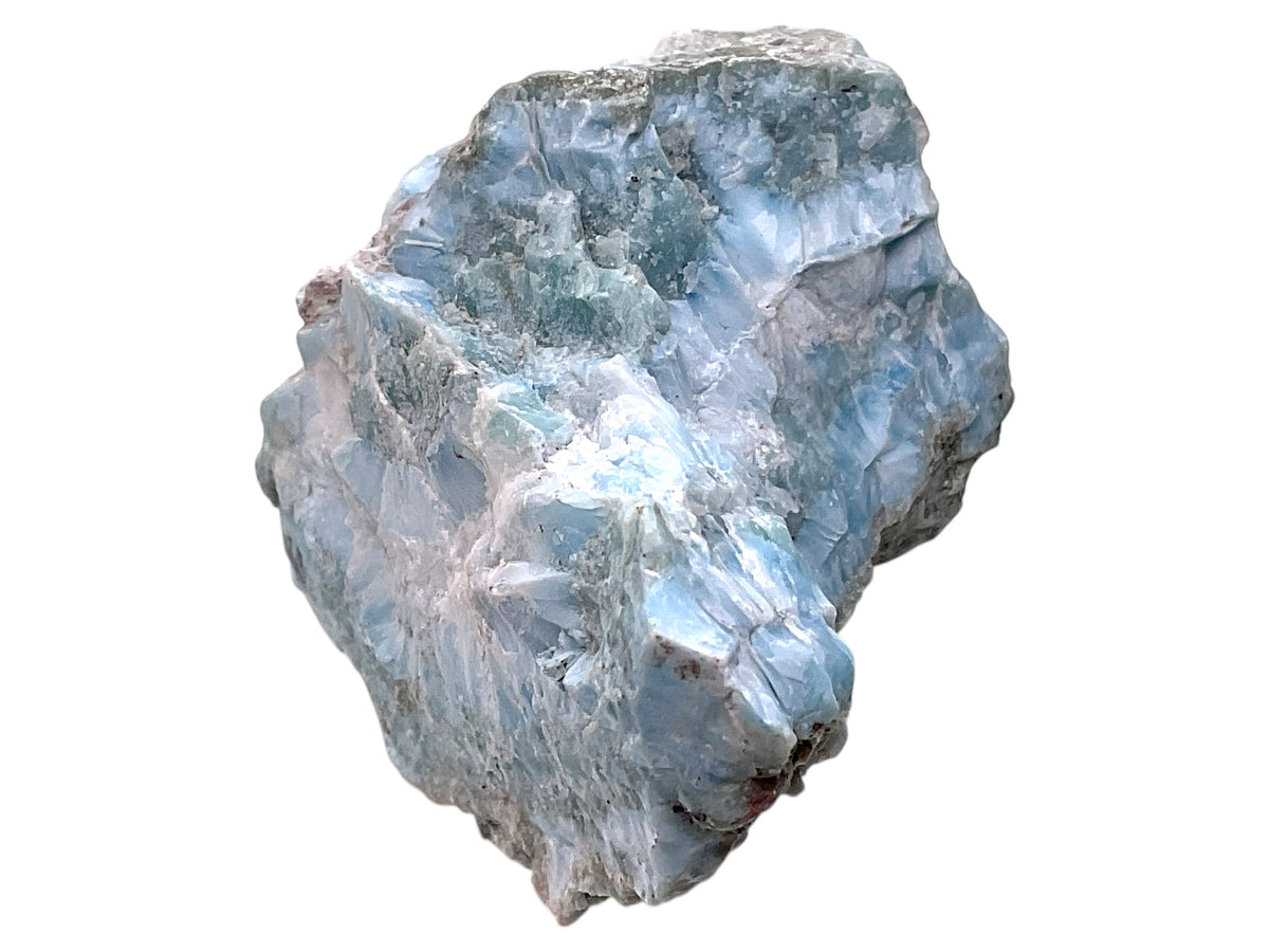 Prächtiger und sehr seltener Larimar Rohstein I  Unikat-Masterpiece 1564 I Sammlerstück I  70x55x50mm I 172gr. I Dominikanische Republik