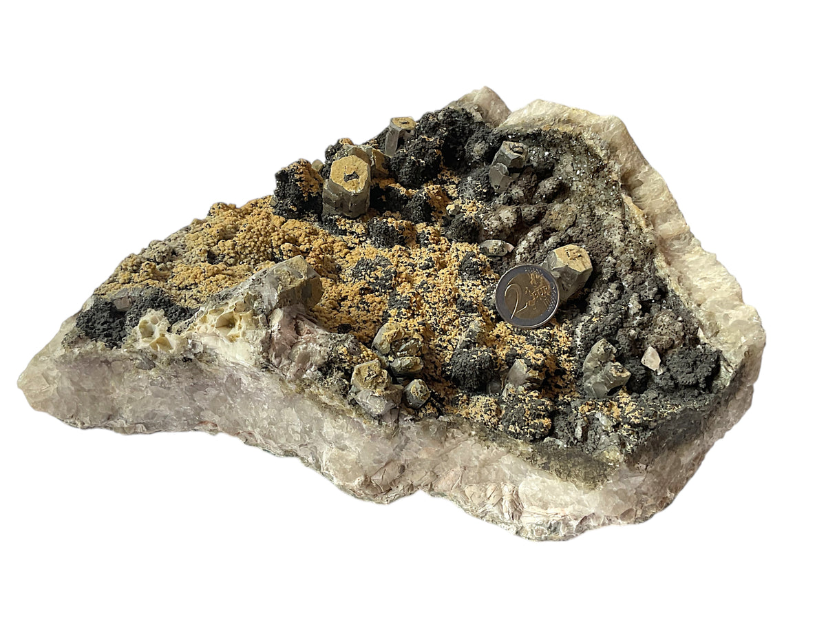 XXL Calcit Kanonenspat Kristall I 4350gr. I 28x21x9cm I Sammlerstück I Unikat-Masterpiece S3029 I Idar-Oberstein