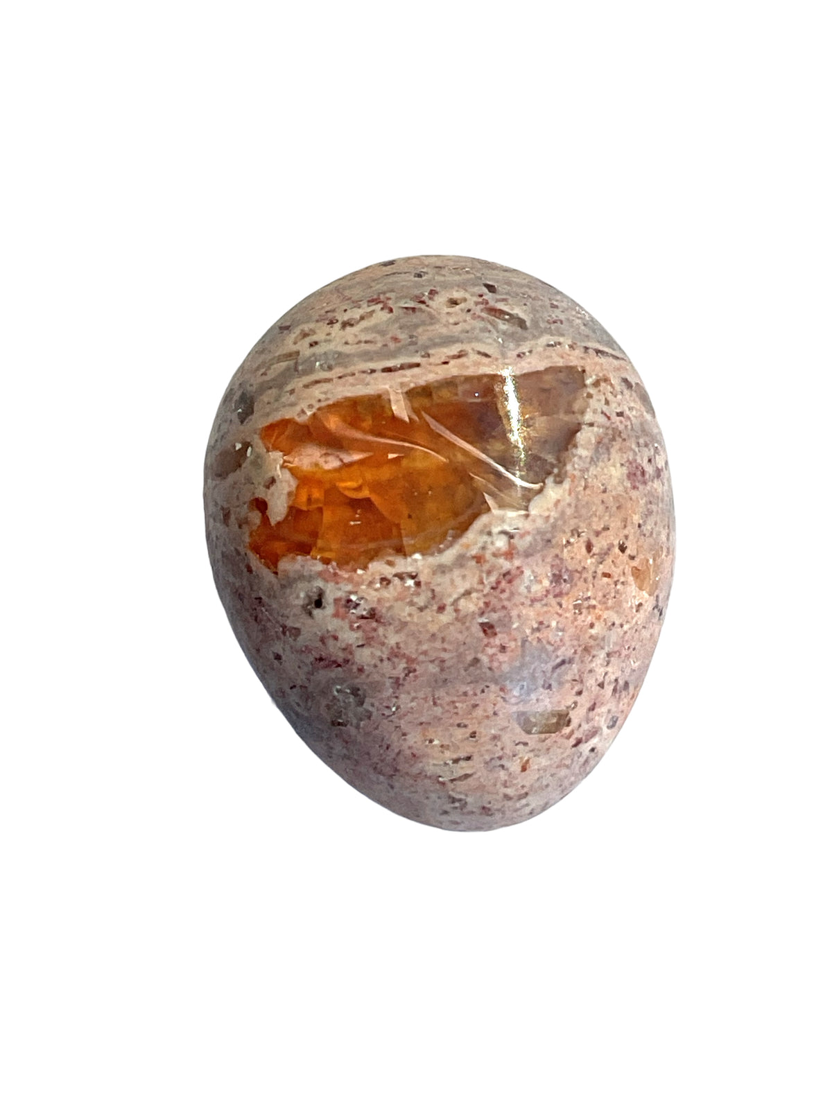 Feueropal Cabochon I Edelstein I 10kt I 2gr. I 15x12x6mm I Unikat-Masterpiece 1594 I Sammlerstück I AAA-Qualität I Mexiko
