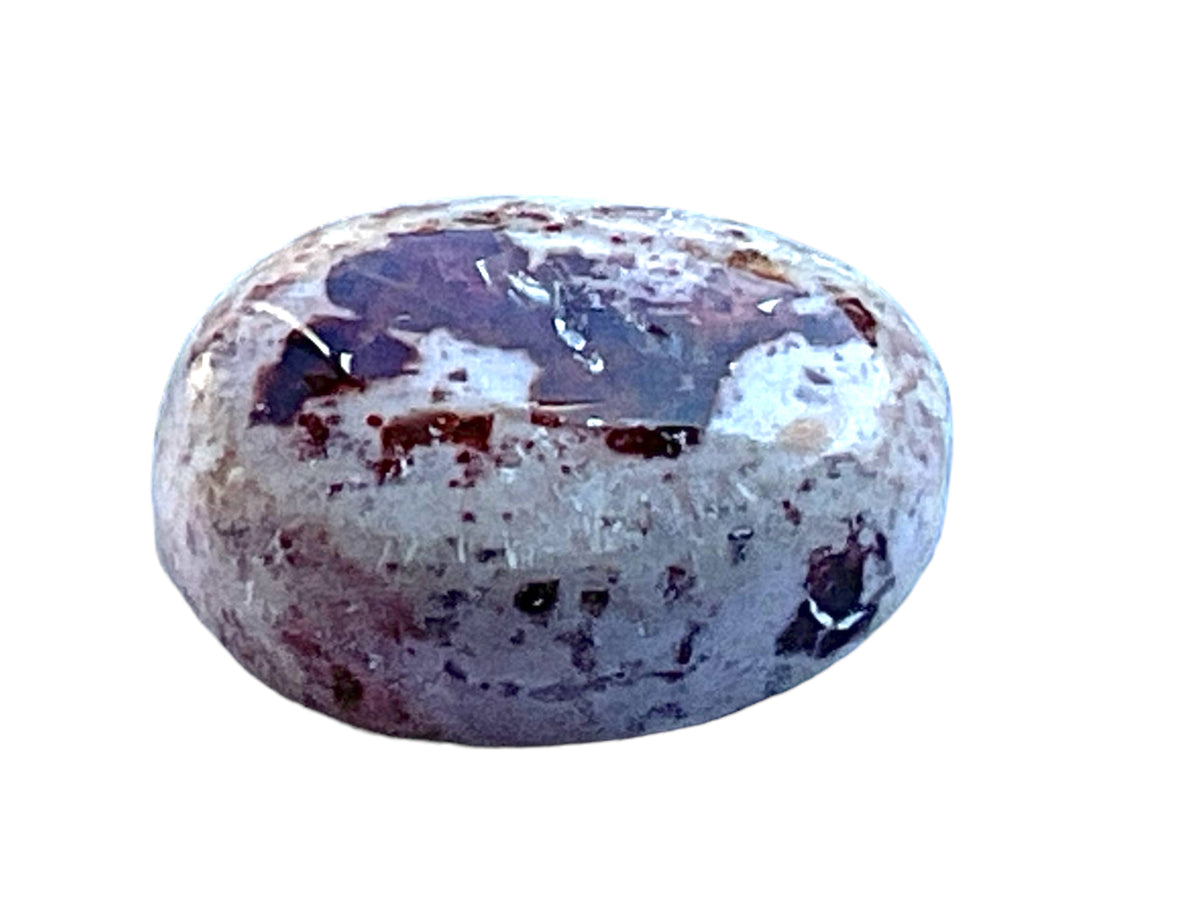 Feueropal Cabochon I Edelstein I 8kt I 1,6gr. I 15x11x5mm I Unikat-Masterpiece 1601 I Sammlerstück I AAA-Qualität I Mexiko