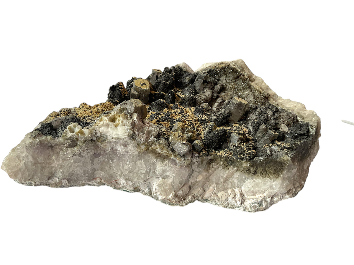 XXL Calcit Kanonenspat Kristall I 4350gr. I 28x21x9cm I Sammlerstück I Unikat-Masterpiece S3029 I Idar-Oberstein
