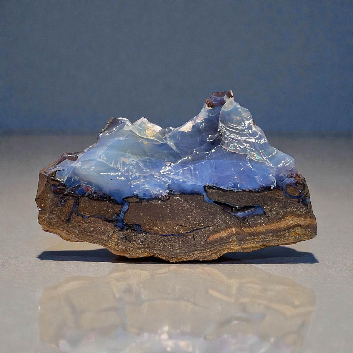 Opal Rohstein I Edelstein I 106 gr. I 8x3x5 cm I Australien I Sammlerstück I Unikat-Masterpiece 1658