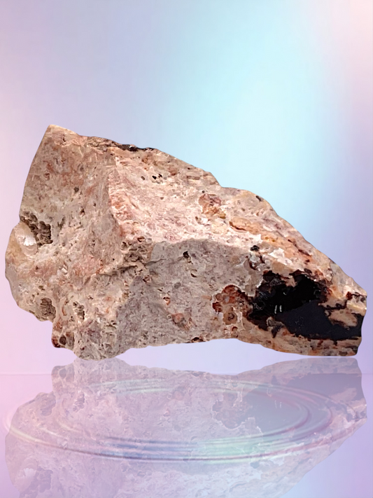 Feueropal Edelstein I Rohstein I 20gr. I 50x30x30mm I Unikat-Masterpiece 1548 I Sammlerstück I AAA-Qualität I Mexiko