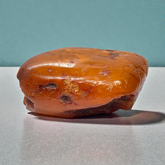 Bernstein Rohstein I 57gr. I 7x5x3 cm I Blickfang I Unikat-Masterpiece 1674 I Sammlerstück I Polen (Ostsee)