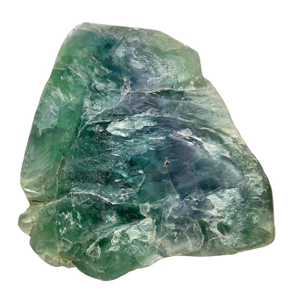 XL Grüner Fluorit Brocken AAA aus Mexiko – 2,763 kg – 14 × 11 × 15 cm – Unikat Masterpiece 1686 – Sammlerstück