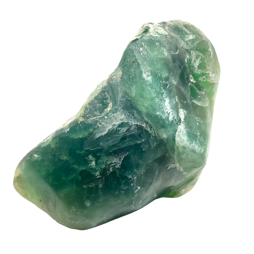 XL Grüner Fluorit Brocken AAA aus Mexiko – 2,763 kg – 14 × 11 × 15 cm – Unikat Masterpiece 1686 – Sammlerstück