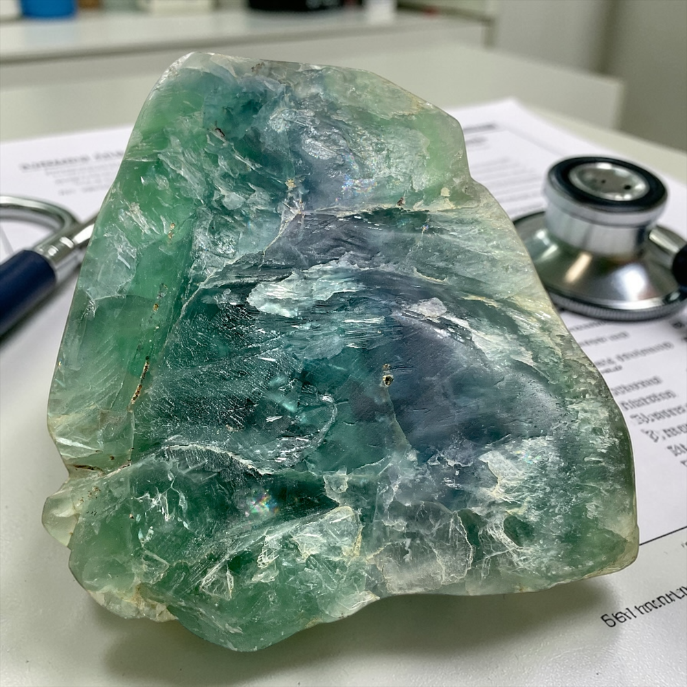 XL Grüner Fluorit Brocken AAA aus Mexiko – 2,763 kg – 14 × 11 × 15 cm – Unikat Masterpiece 1686 – Sammlerstück
