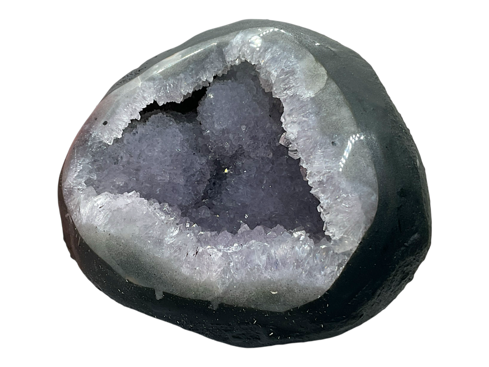Amethyst Druse AAA-Qualität mit phantastischen Kristallen - 786 g - 12 x 8 x 10 cm - Blickfang & Dekoration - Sammlerstück - Unikat Masterpiece 1644 - Brasilien