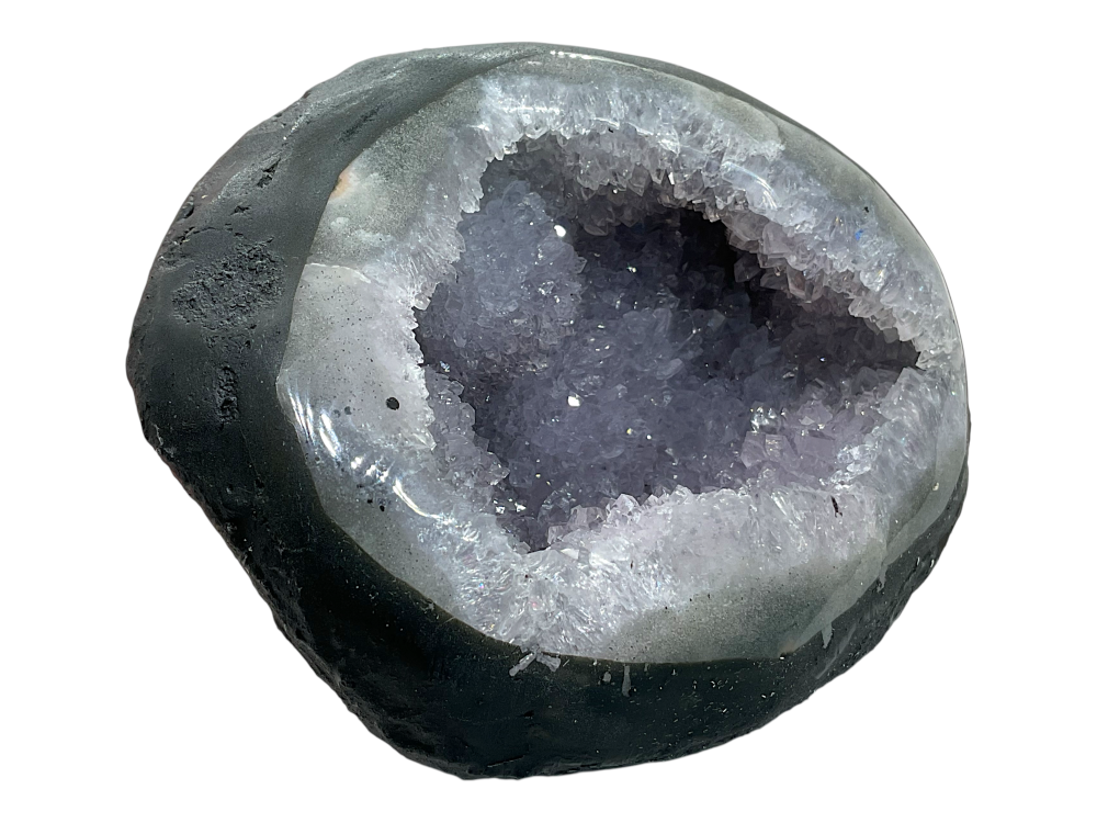 Amethyst Druse AAA-Qualität mit phantastischen Kristallen - 786 g - 12 x 8 x 10 cm - Blickfang & Dekoration - Sammlerstück - Unikat Masterpiece 1644 - Brasilien