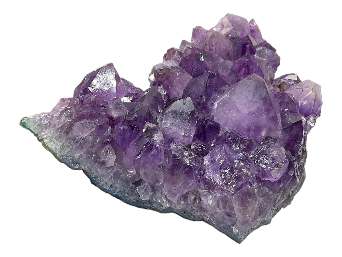 Amethyst Rohstück AAA-Qualität mit phantastischen Kristallen - 700 g - 13 x 9 x 6 cm - Blickfang & Dekoration - Sammlerstück - Unikat 1702 - Brasilien