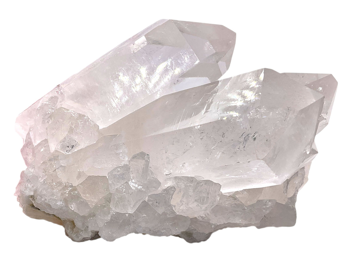 XL Bergkristall Cluster I Stufe I Edelstein I Heilstein I 1,4 kg I 15x10x9cm I Unikat-Masterpiece 1689 I Sammlerstück I Museumsstück I Brasilien