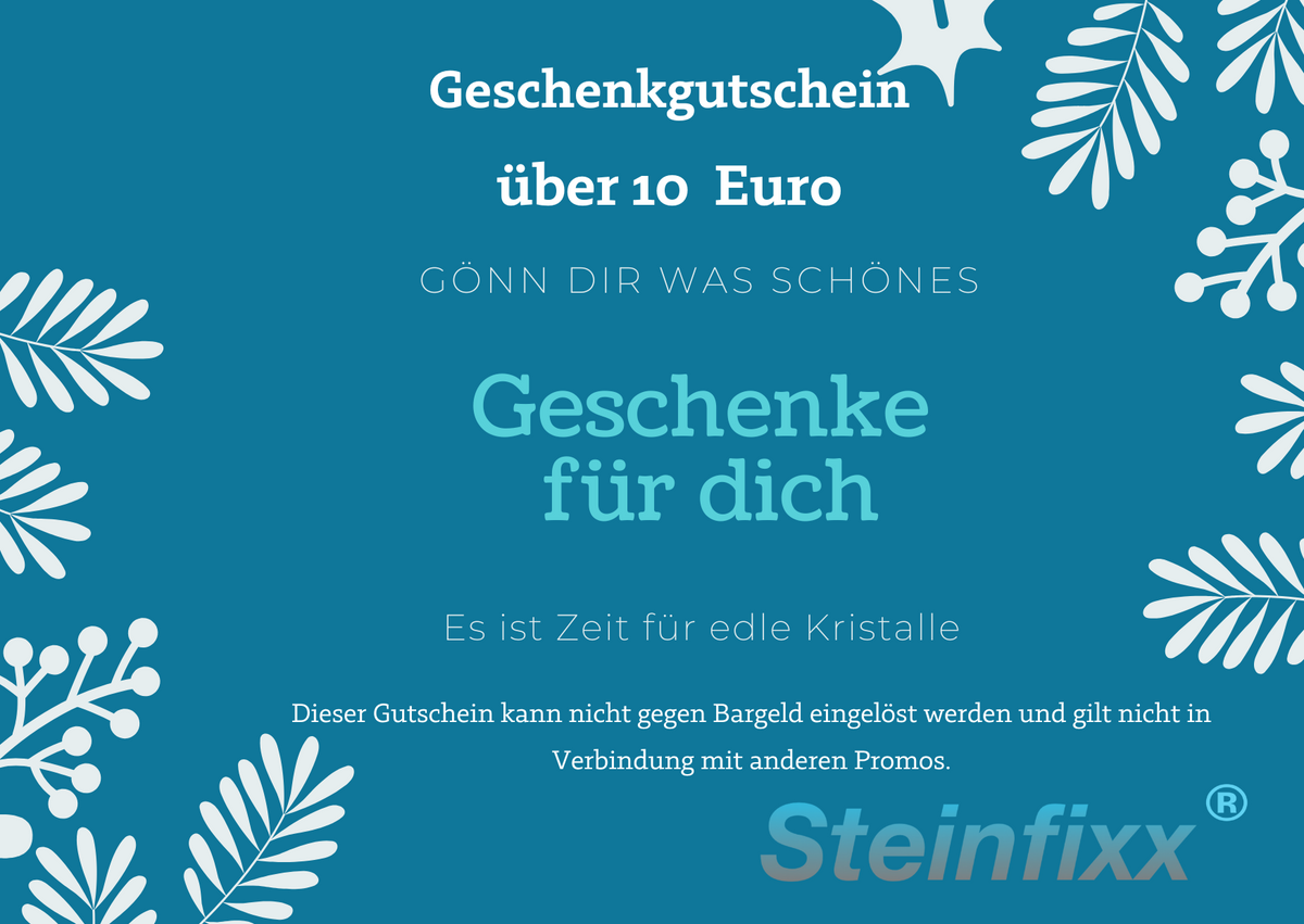 Steinfixx-Geschenkgutschein