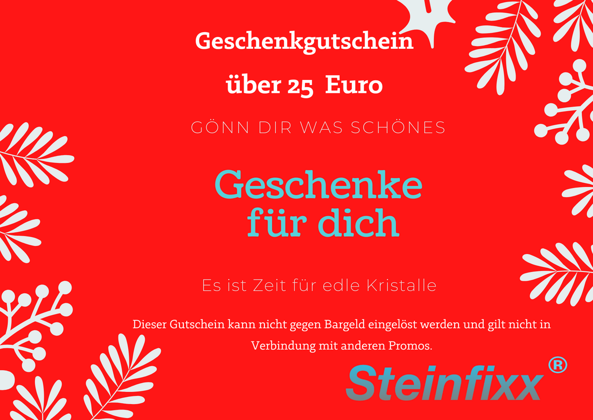 Steinfixx-Geschenkgutschein
