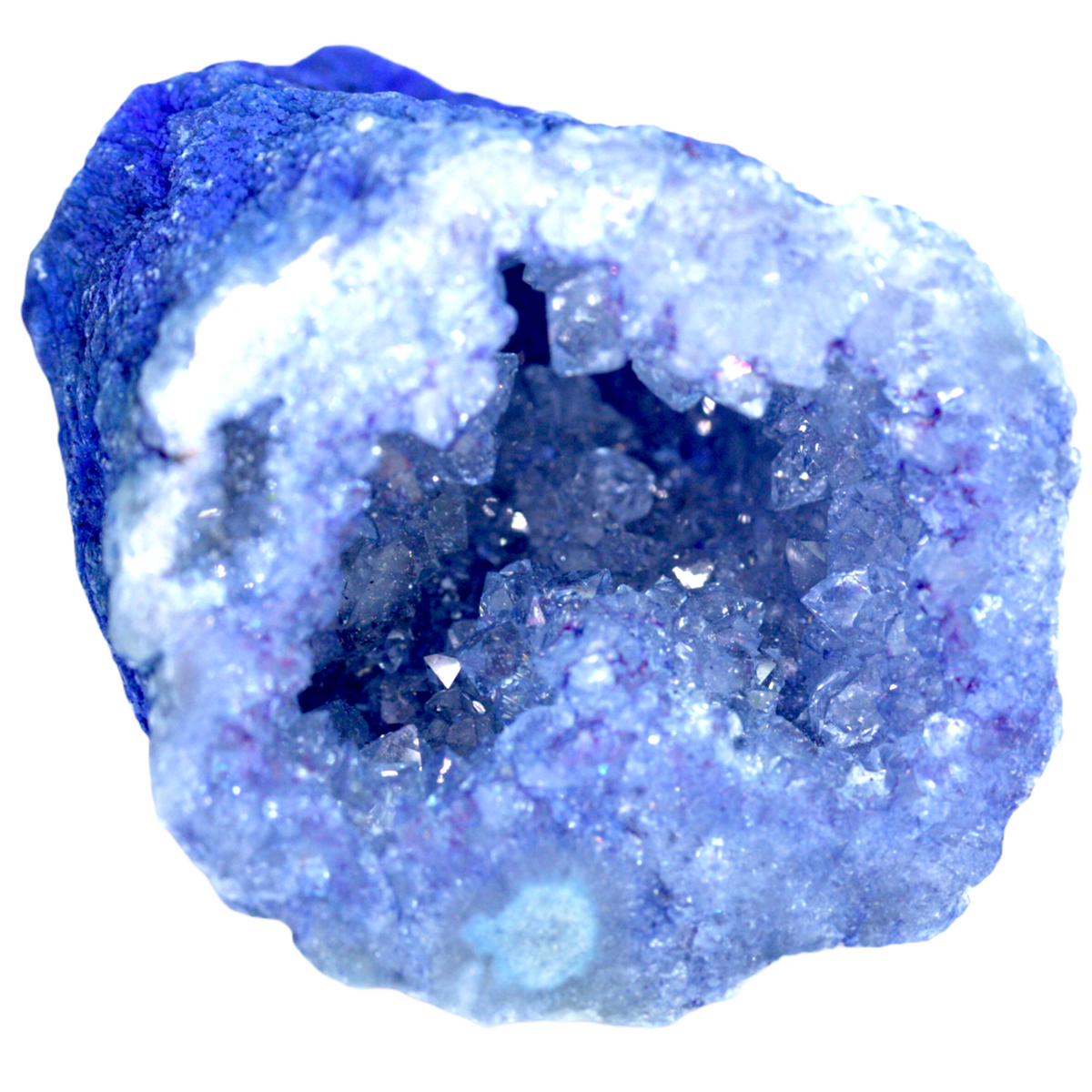 Achat Geode | gefärbt | halbe Geode I Glücksgeode I Quarz I einmaliges Farbspiel