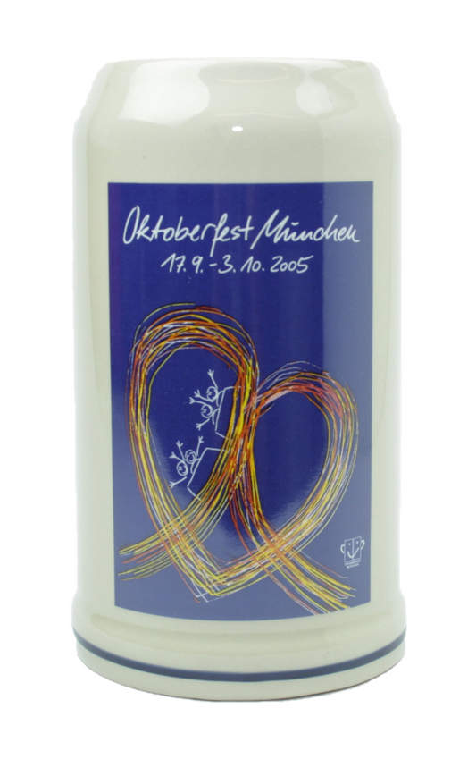 Original Oktoberfestkrug 2005 I Jahrgangskrug I Jahreskrug I Wiesnkrug