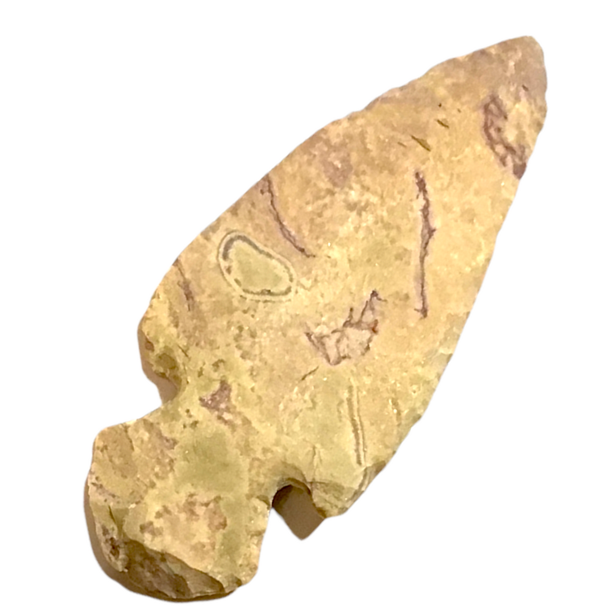 Silex Pfeilspitzen Feuerstein I Ureinwohner I Handarbeit I je ca. 30-40mm I AAA-Qualität