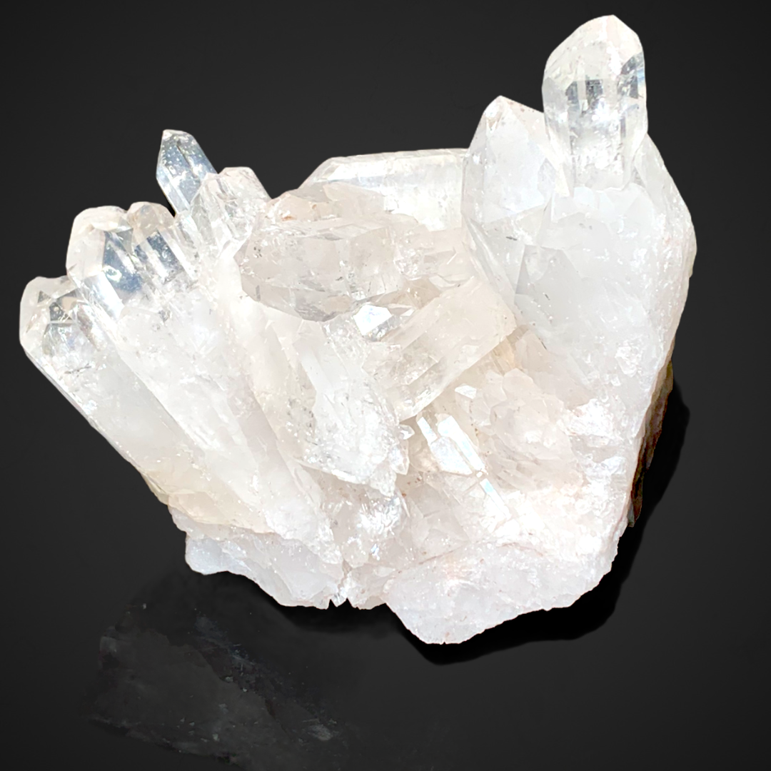 Bergkristall Stufe AAA-Qualität aus Brasilien – naturbelassene Kristalle, unbehandelt, verschiedene Größen 50–500 g