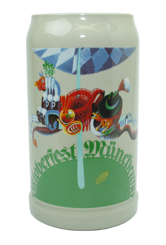 Original Oktoberfestkrug 1990 I Rarität I Jahrgangskrug I Jahreskrug I Wiesnkrug